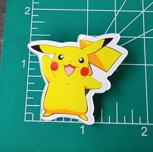 2/$10 Pokemon Pikachu Acrylic Pin